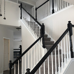 Staircase project in Lindenhurst.