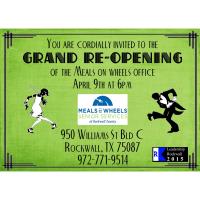 Grand Re-Opening of Meals on Wheels Ofifce