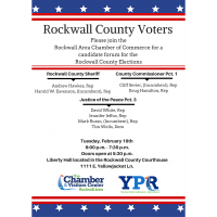 Rockwall County Candidate Forum 