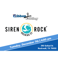Ribbon Cutting - Siren Rock Brewing Co. 