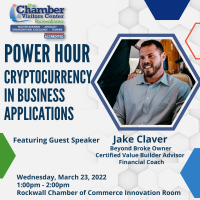 Power Hour for Small Business - Cryptocurrency in Business Applications