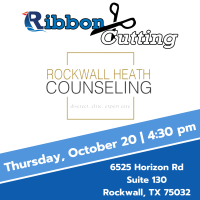 Ribbon Cutting - Rockwall Heath Counseling