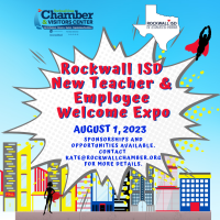 2023 Rockwall ISD New Teacher & Employee Welcome Expo