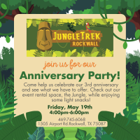 JungleTrek Rockwall: 3rd Anniversary Party