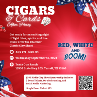 Cigars & Cards - Chamber Classic Clay Shoot 2023