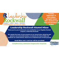 Leadership Rockwall Alumni Mixer 2023