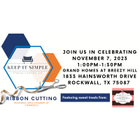 Ribbon Cutting - Keep It Simple Staging