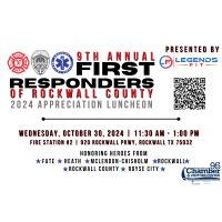 First Responders Appreciation Luncheon