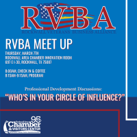 Canceled - RVBA March Meet Up