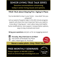 Senior Living True Talk Series