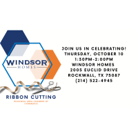 Ribbon Cutting - Windsor Homes