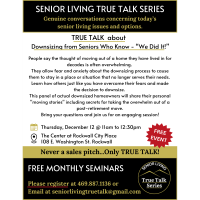 Senior Living True Talk Series