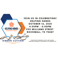Ribbon Cutting - Helping Hands