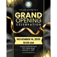 County Courthouse Annex Grand Opening
