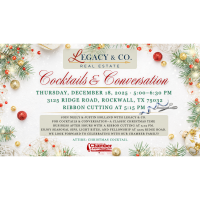 Cocktails and Conversation- Hosted by Legacy & Co.