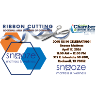 Ribbon Cutting - Snooze Mattress