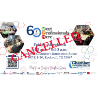 CANCELED - 60 MPH (Meet Professionals Here) Speed Networking