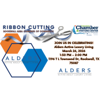 Ribbon Cutting - Alders Rockwall