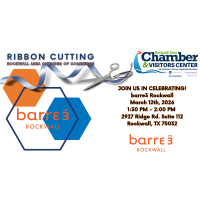 Ribbon Cutting - barre3 Rockwall