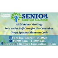 Senior Services Alliance Self-Care for Caretakers