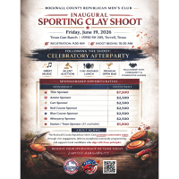 Rockwall County Republican Men's Club - Inaugural Sporting Clay Shoot