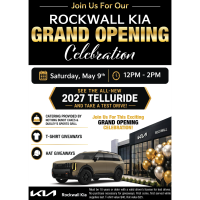 Rockwall Kia Grand Opening Celebration