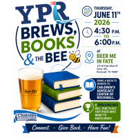 Young Professionals of Rockwall (YPR) - Brews, Books, & The Bee