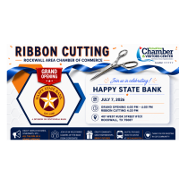 Ribbon Cutting & Grand Opening - Happy State Bank