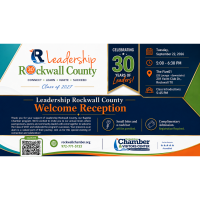 Leadership Rockwall County Welcome Reception