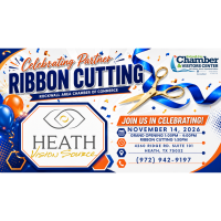 Ribbon Cutting - Heath Vision Source