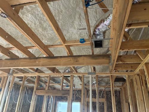 Open Cell Spray Foam New Construction