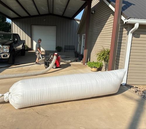 Out with the old and in with the foam