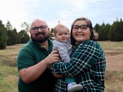 Wes and Emily' family