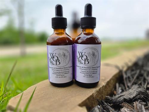 A gentle detox tincture with Burdock Root and Dandelion to support liver health, digestion, and natural cleansing. A gentle detox tincture with Burdock Root and Dandelion to support liver health, digestion, and natural cleansing.