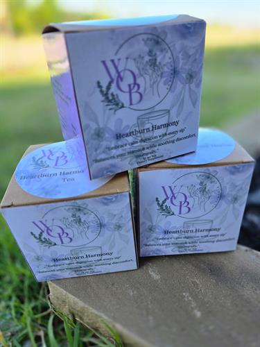 Heartburn Harmony is a soothing herbal blend with Meadowsweet, Marshmallow Root, Licorice Root, and Chamomile to naturally ease acid reflux and support digestive comfort. Heartburn Harmony is a soothing herbal blend with Meadowsweet, Marshmallow Root, Licorice Root, and Chamomile to naturally ease acid reflux and support digestive comfort.