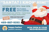 Free Pictures with Santa