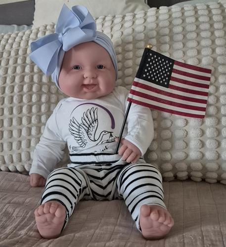 Her first 4th of July Her first 4th of July