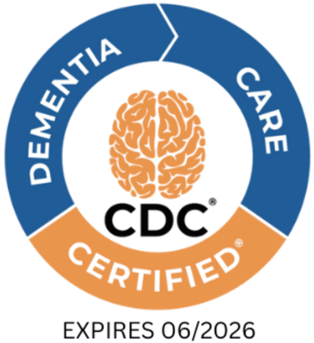 I am dementia certified I am dementia certified