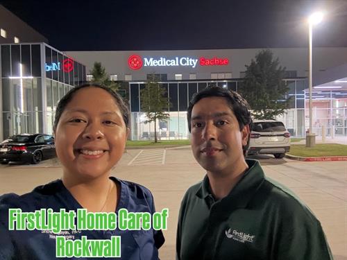 We attended Trick or Treat vendor event at Medical City Sachse 