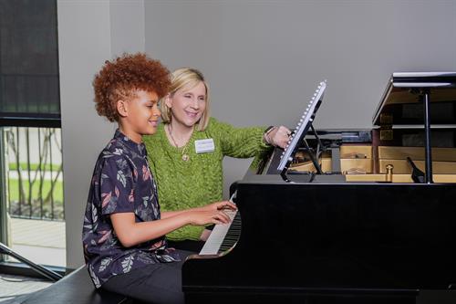 Piano/keyboard lessons has always been our most requested type of lesson to teach.