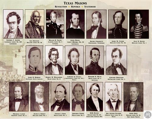 Famous Texas Freemasons