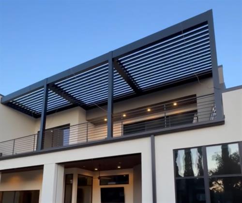 We build to suite. From cedar to aluminum, we can build to complement your home