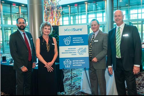 Some of the MedSure™ System teammembers at the Texas Indo-Americans Physicians Society Annual Gala in November, 2023