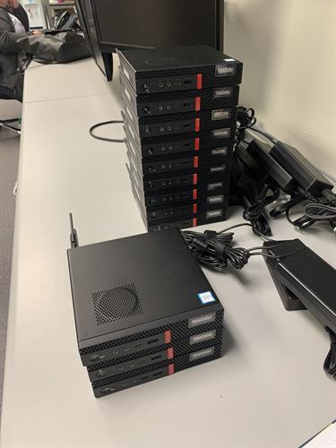 Small PCs getting ready for deployment