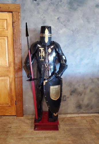 The black knight at Castle Waterford 