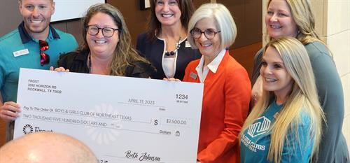 Community support  Frost Bank