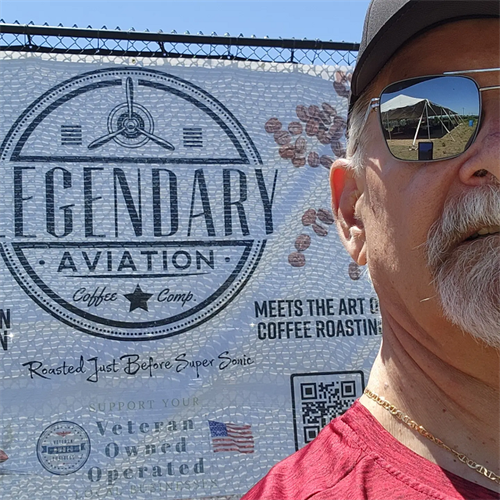 LegendaryAviationCoffeeCo. is at the Oasis Pickleball park.