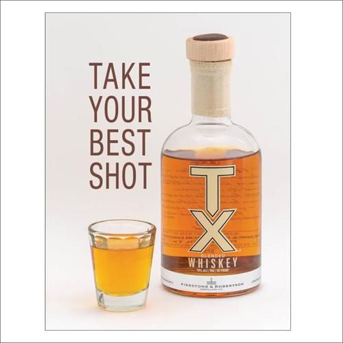 Ad for TX Whiskey