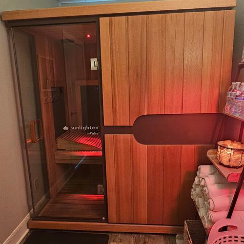 Infrared Sauna Booth - seats up to 3