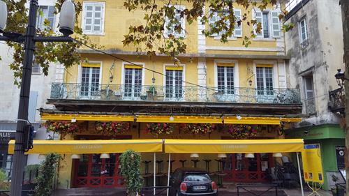 France Arles Place du Forum le Cafe Van Gogh Painting site